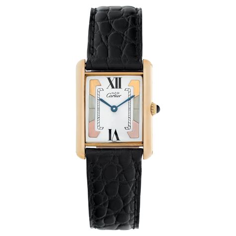 18k cartier tank model ref 60005